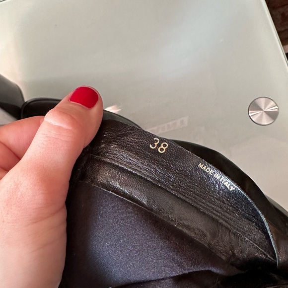 Prada leather Y2K rubber sole boots 38 / 7.5 - Picture 9 of 10